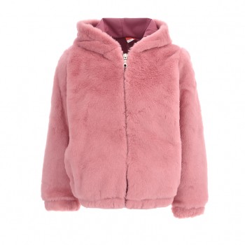 Παιδική γούνα για κορίτσια Joyce ροζ