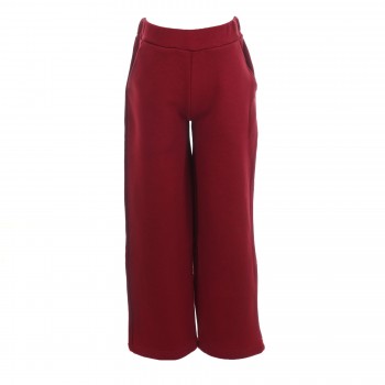 Παδικό παντελόνι φόρμα φούτερ για κορίτσι Joyce μπορντώ