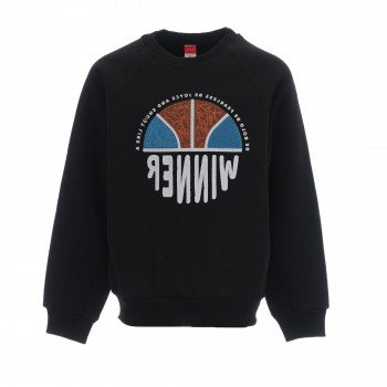 Παιδική μπλούζα για αγόρια Joyce μαύρη