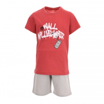 Παιδικό σετ για αγόρια Joyce κόκκινο- έλεφαντ