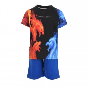 Παιδικό σετ για αγόρια Joyce μαύρο-μπλε