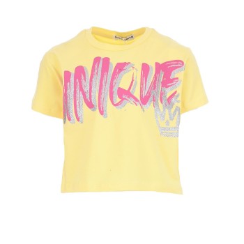 Παιδική μπλούζα για κορίτσια Ebita κίτρινη