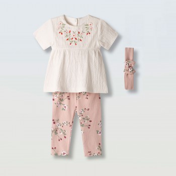 Παιδικό σετ με κολάν για κορίτσια Ebita ερκού-σομών