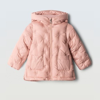 Βρεφικό μπουφάν για κορίτσια Ebita ροζ