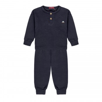 Βρεφικό σετ φόρμα για αγόρια Domer ανθρακί