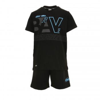 Παιδικό σετ για αγόρια Sprint μαύρο