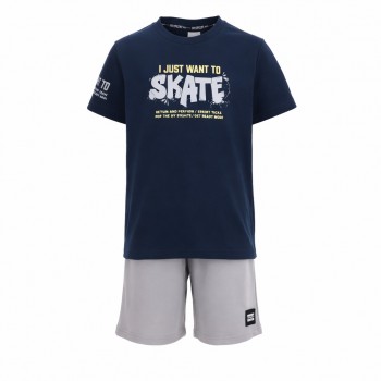 Παιδικό σετ για αγόρια Sprint μαρέν-γκρι