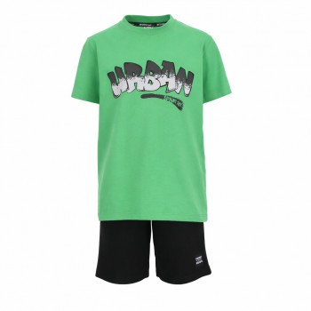 Παιδικό σετ για αγόρια Sprint πράσινο-γκρι