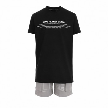 Παιδικό σετ για αγόρια Sprint μαύρο- γκρι