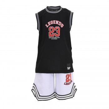 Παιδικό σετ για αγόρια Sprint μαύρο- λευκό