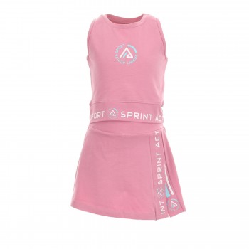 Παιδικό σετ με σορτς- φούστα για κορίτσια Sprint ροζ