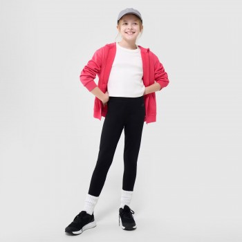 Παιδικό κολάν 3/4 για κορίτσια 4F μαύρο