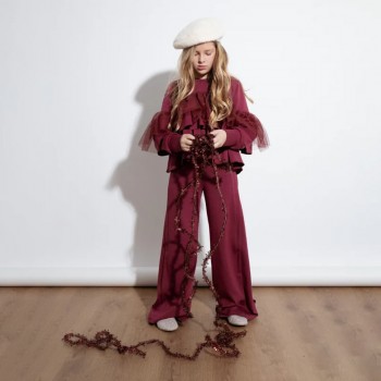 Παιδικό σετ για κορίτσια Alice μπορντώ