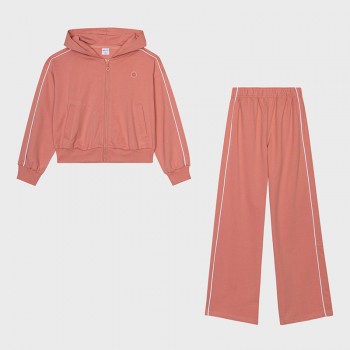 Παιδικό σετ με παντελόνα για κορίτσια Ativo σομόν