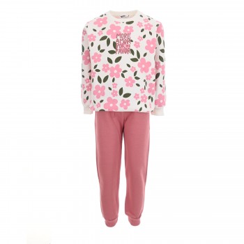 Παιδικό σετ φόρμα για κορίτσια Nekidswear floral