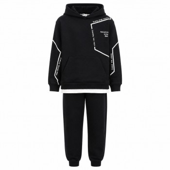 Παιδικό σετ φόρμα φούτερ για αγόρια Nekidswear μαρέν