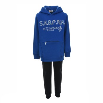 Σετ Φόρμα Παιδική Nekidswear ρουά-μαύρο