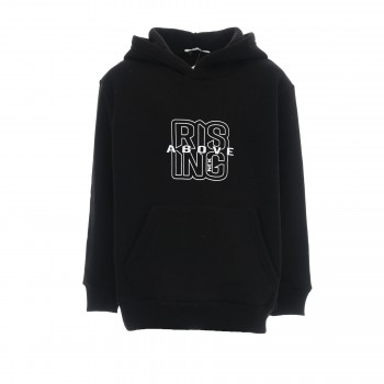 Παιδική μπλούζα φούτερ για αγόρια Nekidswear μαύρη
