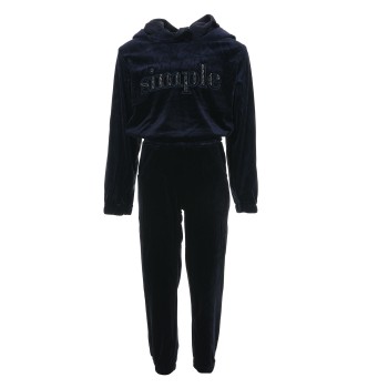 Φόρμα New college μωβ βελουτέ