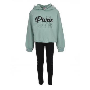 Παιδικό σετ ρούχα για κορίτσια New College μέντα