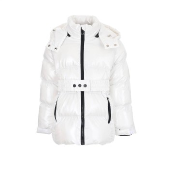 Παιδικό μπουφάν για κορίτσια New Colloge άσπρο