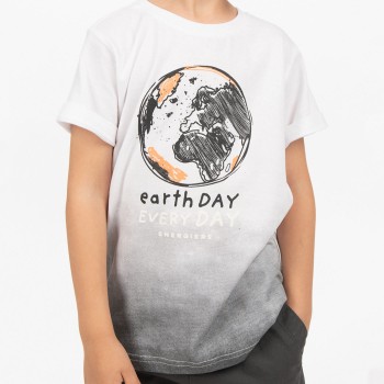 Παιδική μπλούζα για αγόρια Energiers λευκό