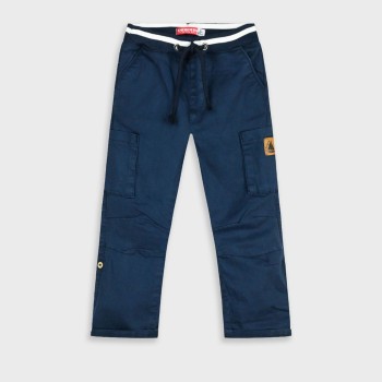 Παιδικό παντελόνι cargo για αγόρια Energiers μπλε μαρέν