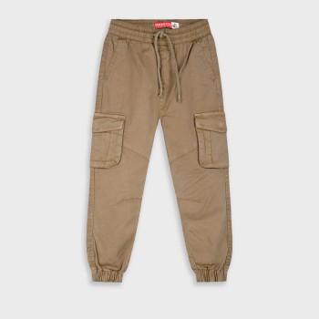 Παιδικό παντελόνι cargo για αγόρια Energiers  καφέ