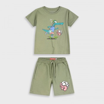 Παιδικό σετ για αγόρια Energiers χακί