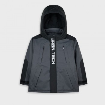 Παιδικό μπουφάν για αγόρια Energiers μαύρο