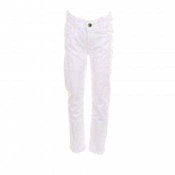 Παιδικό παντελόνι για αγόρια Energiers slim fit λευκό