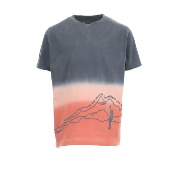 Παιδική μπλούζα για αγόρια Energiers δίχρωμη ανθρακί- πορτοκαλί
