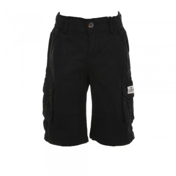 Παιδική βερμούδα cargo για αγόρια Energiers μαύρη