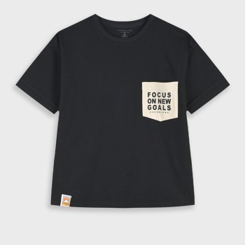 Παιδική μπλούζα για αγόρια Energiers  μαύρο