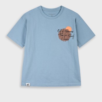 Παιδική μπλούζα για αγόρια Energiers  σιέλ