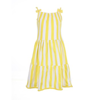 Παιδικό φόρεμα για κορίτσια Energiers κίτρινο