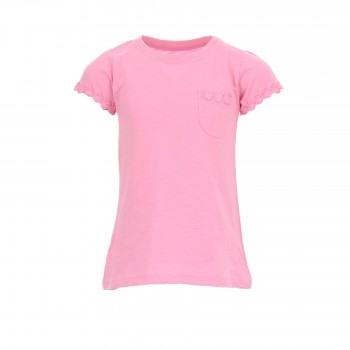 Παιδική μπλούζα για κορίτσια Energiers με κέντημα ροζ