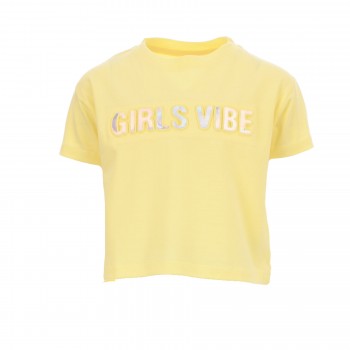Παιδική μπλούζα για κορίτσια Energiers ''girls vibe'' κίτρινο