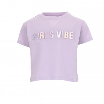 Παιδική μπλούζα για κορίτσια Energiers ''girls vibe'' λιλά