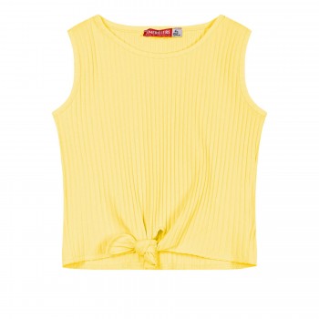 Παιδκή μπλούζα ριπ για κορίτσια Energiers κίτρινο