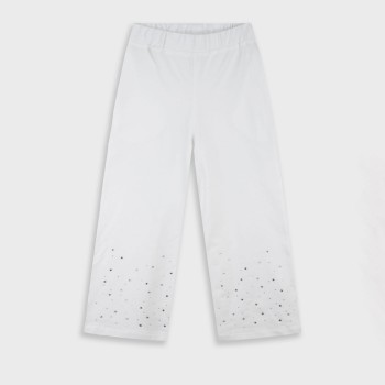 Παιδική παντελόνα για κορίτσια Energiers  εκρού