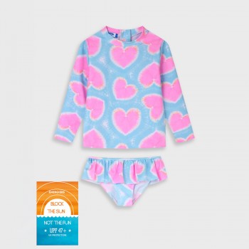 Παιδικό μαγιό για κορίτσια Energiers tie dye