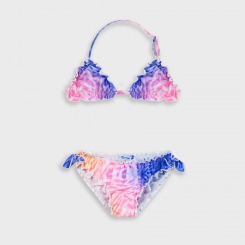 Παιδικό μπικίνι μαγιό για κορίτσια Energiers tie dye