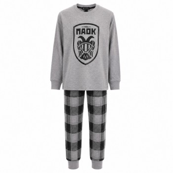 Παιδική πυζάμα για αγόρια PAOK FC γκρι
