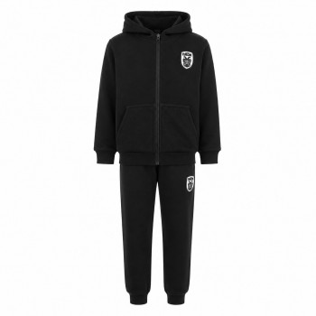 Παιδικό σετ φόρμα φούτερ  PAOK FC για αγόρια μαύρο