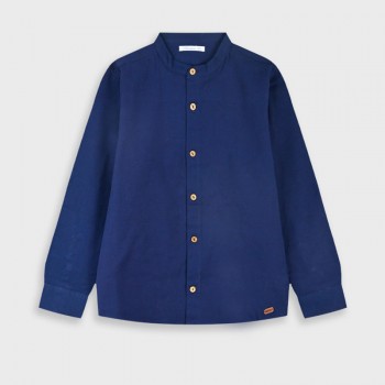 Παιδκό πουκάμισο λινό για αγόρια Energiers μαρέν