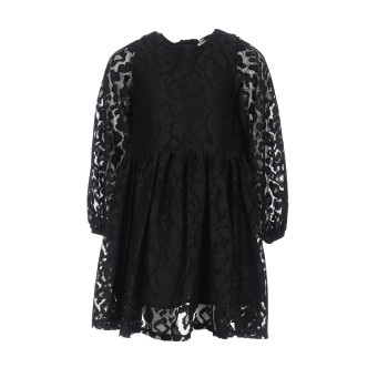 Παιδικό φόρεμα για κορίτσια Energiers μαύρο δαντελωτό