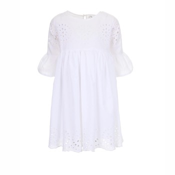 Παιδικό φόρεμα για κορίτσια Energiers λευκό