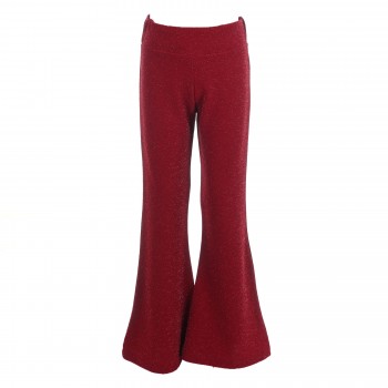 Παιδική παντελόνα λούρεξ για κορίτσια Can kids κόκκινη