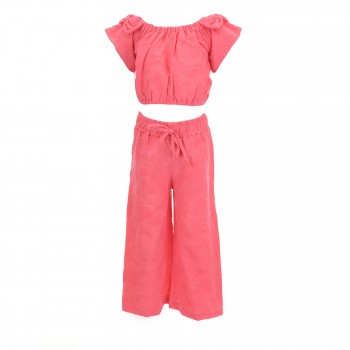 Παιδικό σετ με παντελόνα για κορίτσια Can Kids  φούξια